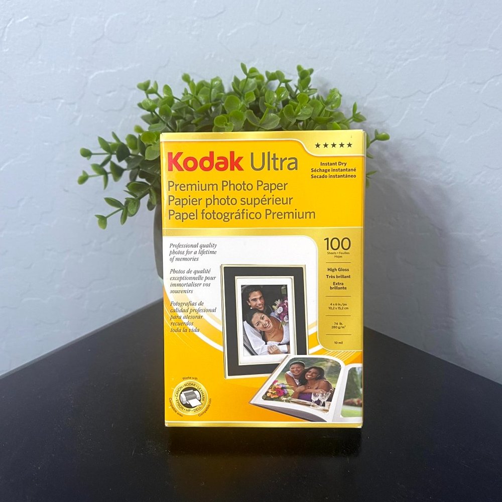 *SOLD* Kodak Ultra Premium Photo Paper 4x6 High Gloss 100 Sheets